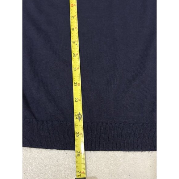 Talbots Knit Sweater Sleeveless Blouse Beaded Neck Line Size Woman 1X - Picture 11 of 11